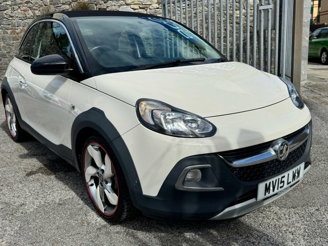 Vauxhall Adam 2015 1.4 16V Rocks Air Hatchback MV15LWW White #2