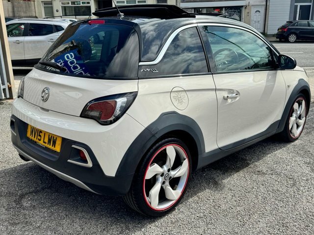 Vauxhall Adam 2015 1.4 16V Rocks Air Hatchback MV15LWW White #6