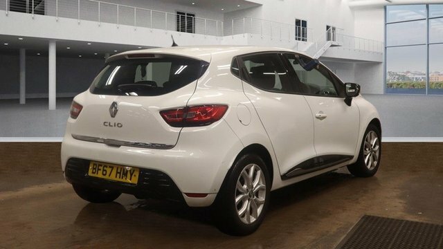 Renault Clio 2017 1.2 16V Dynamique Nav Hatchback Ma BF67HMY White #4