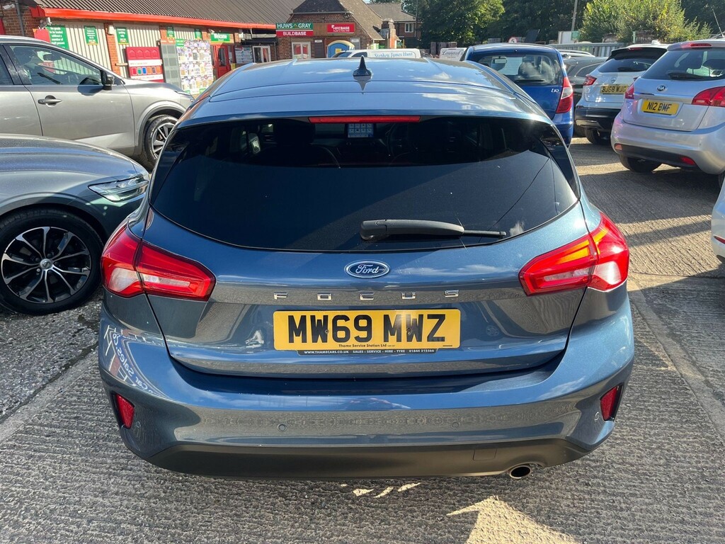 Ford Focus 1.0T Ecoboost Titanium X Euro 6 Ss MW69MWZ Blue #6