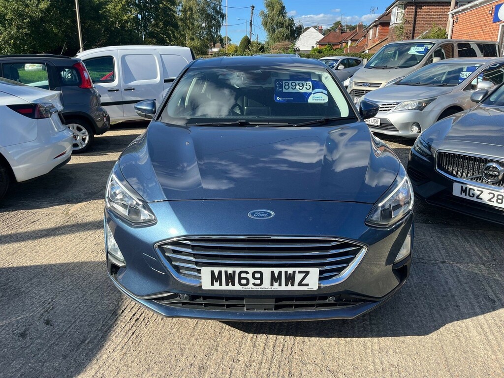 Ford Focus 1.0T Ecoboost Titanium X Euro 6 Ss MW69MWZ Blue #2