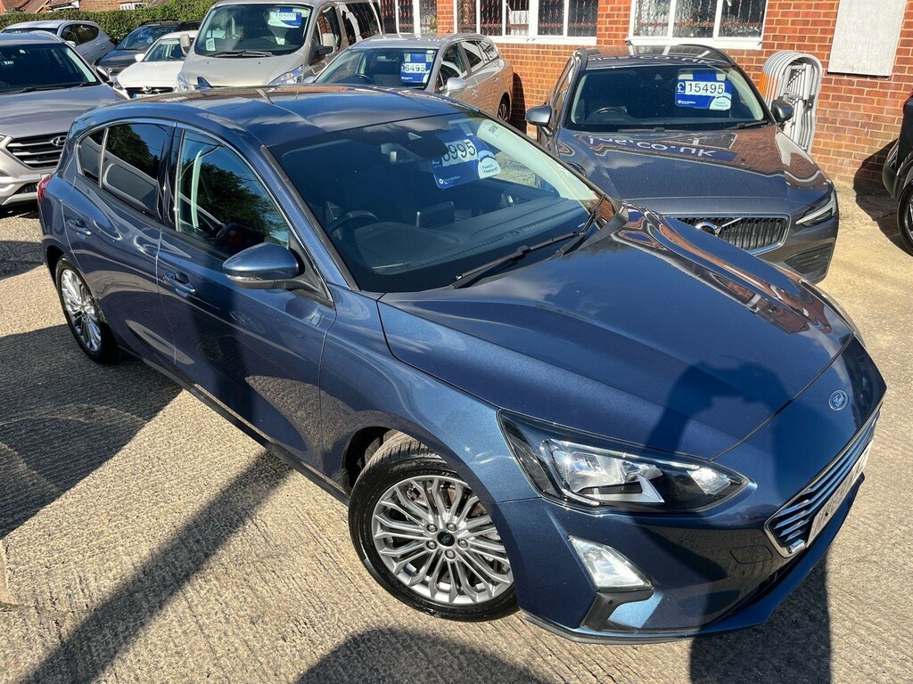 Ford Focus 1.0T Ecoboost Titanium X Euro 6 Ss MW69MWZ Blue #5