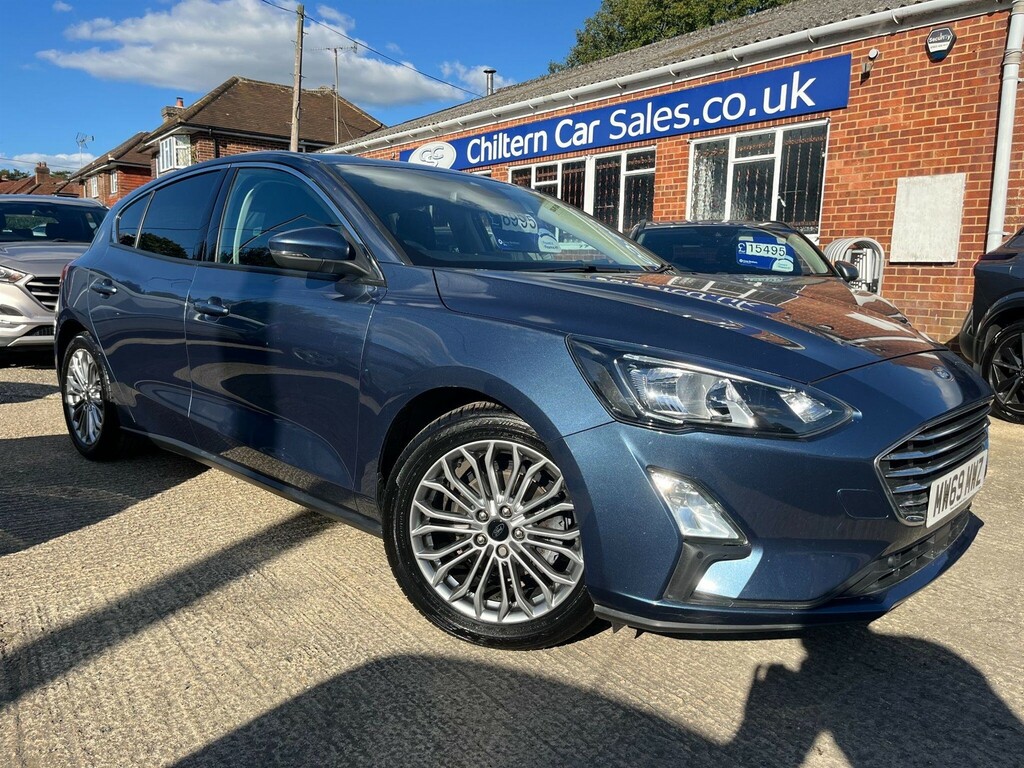 Ford Focus 1.0T Ecoboost Titanium X Euro 6 Ss Blue