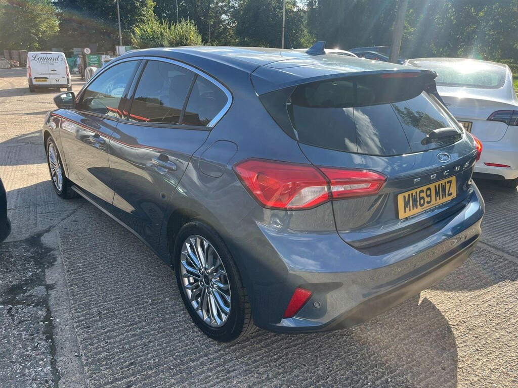 Ford Focus 1.0T Ecoboost Titanium X Euro 6 Ss MW69MWZ Blue #4