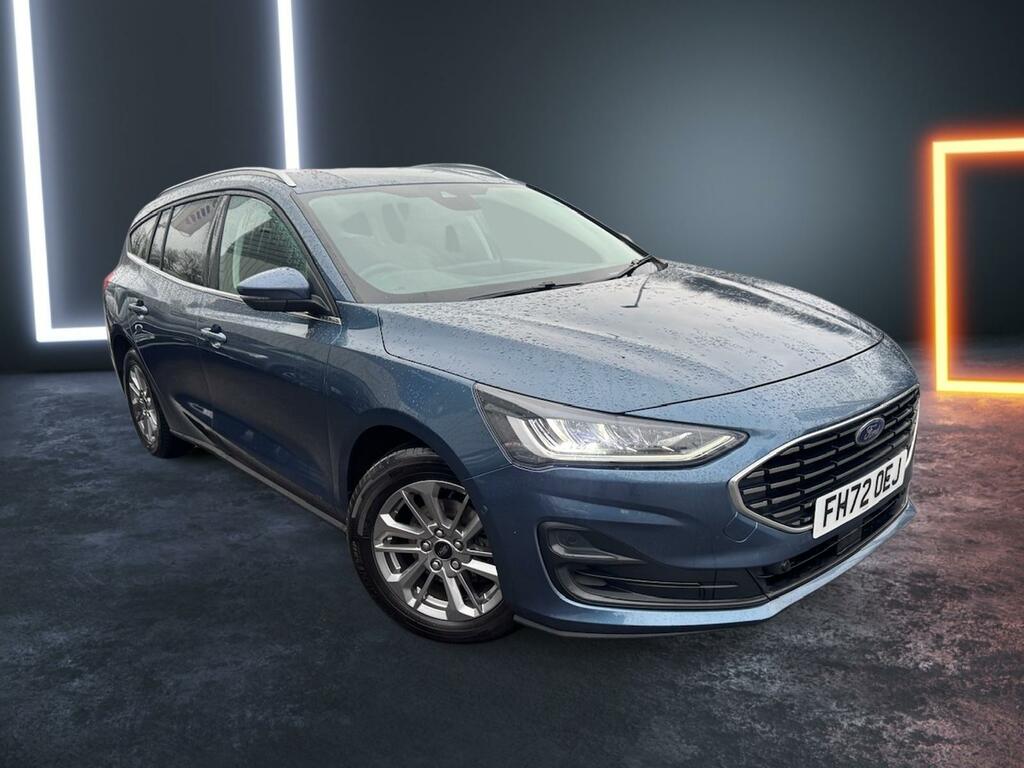 Ford Focus 1.0 Ecoboost Hybrid Mhev 155 Titanium Blue
