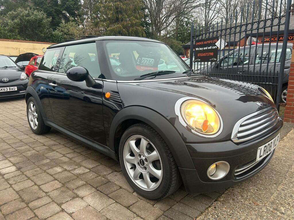 Mini Hatch Hatchback 1.6 Cooper Euro 4 200808 LR08YLP Black #2