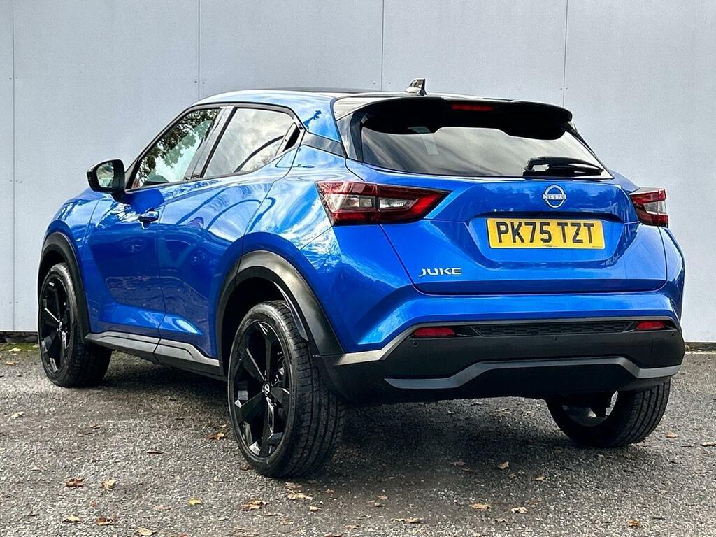 Nissan Juke 1.0 Dig-t Tekna Dct Euro 6 Ss PK75TZT Blue #3