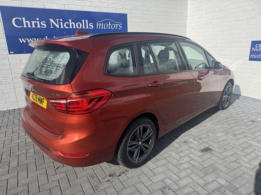 BMW 2 Series Gran Tourer 218I Sport Orange #2
