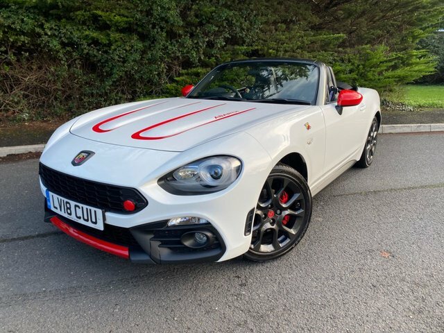 Abarth 124 Spider Multiair Convertible White