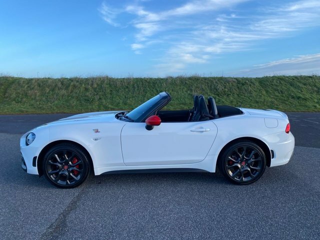 Abarth 124 Spider Multiair Convertible White #3