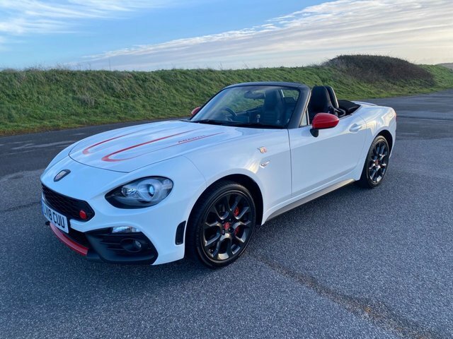 Abarth 124 Spider Multiair Convertible White #2