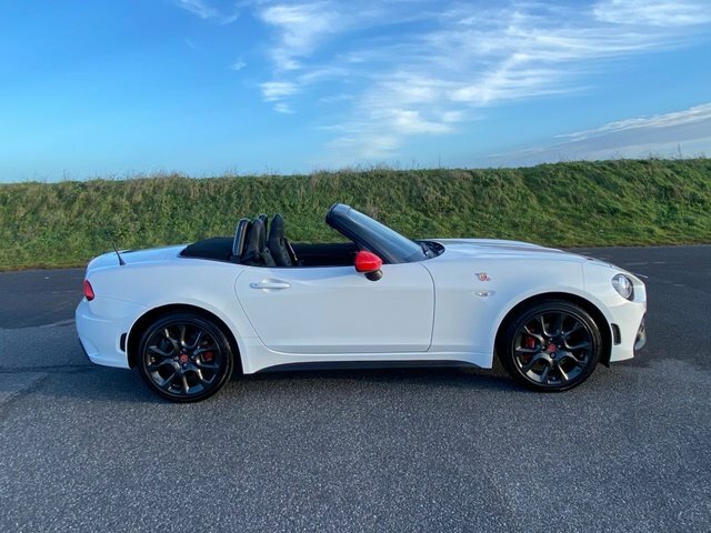 Abarth 124 Spider Multiair Convertible White #6