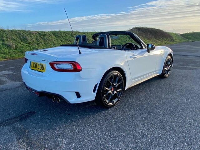 Abarth 124 Spider Multiair Convertible White #5