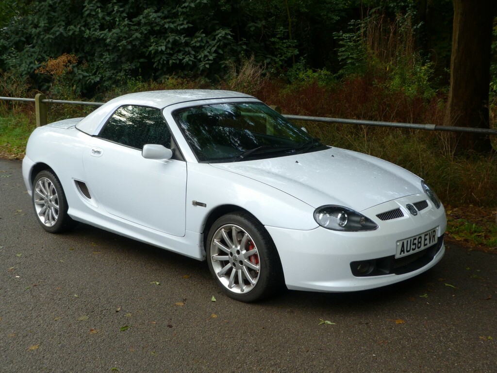 MG MGTF Le 500Hardtop, Rare Crystal White,outstanding.  #4