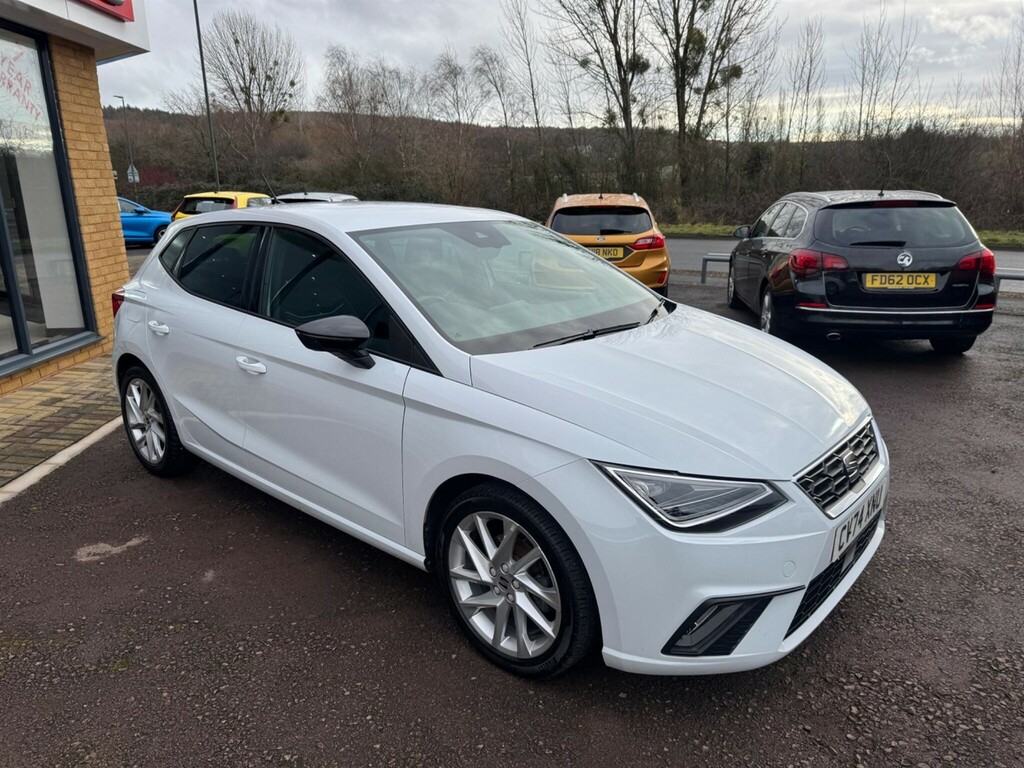 Seat Ibiza 1.0 Tsi Fr Euro 6 Ss CV74XNU White #6