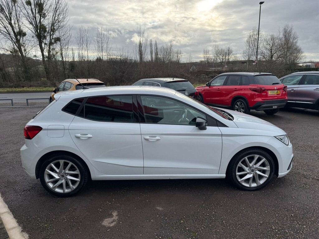 Seat Ibiza 1.0 Tsi Fr Euro 6 Ss CV74XNU White #5