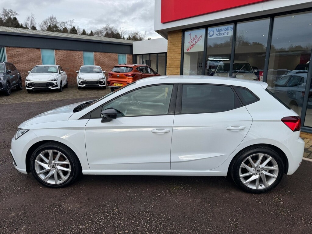 Seat Ibiza 1.0 Tsi Fr Euro 6 Ss CV74XNU White #2