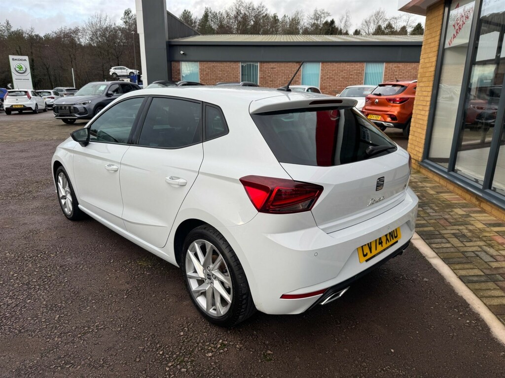 Seat Ibiza 1.0 Tsi Fr Euro 6 Ss CV74XNU White #3