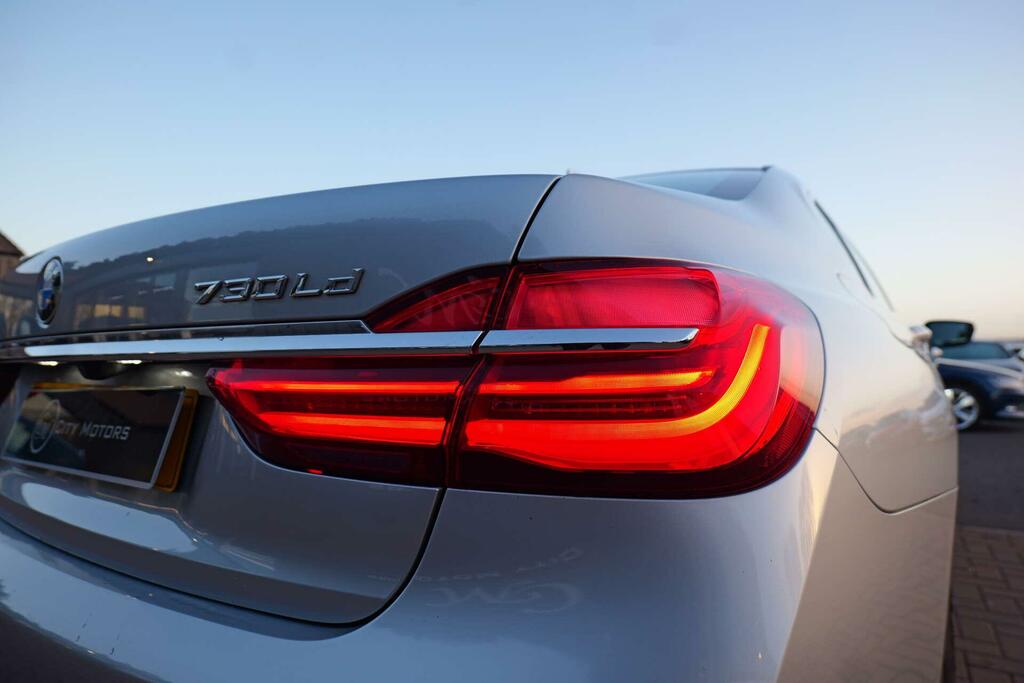 BMW 7 Series 3.0 730Ld Euro 6 Ss Silver #6