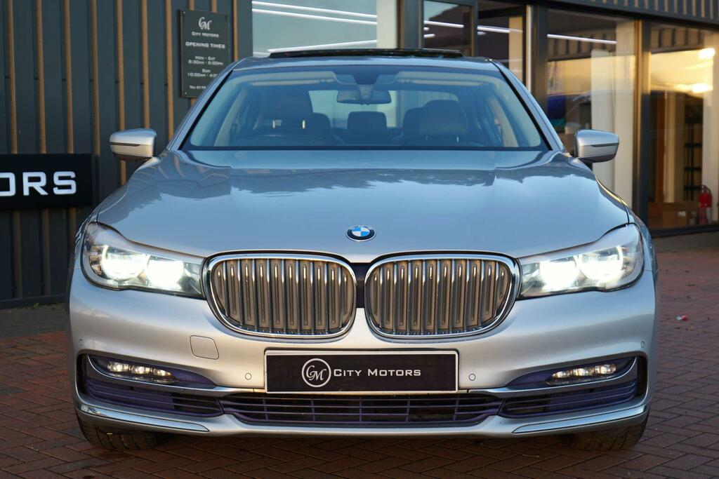 BMW 7 Series 3.0 730Ld Euro 6 Ss Silver #2