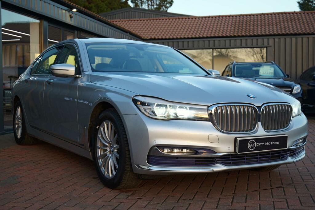 BMW 7 Series 3.0 730Ld Euro 6 Ss Silver #3