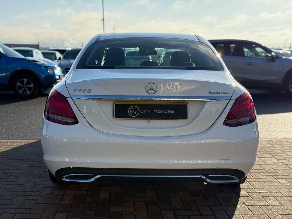 Mercedes-Benz C Class 2.1 C220 Bluetec Sport Euro 6 Ss White #6