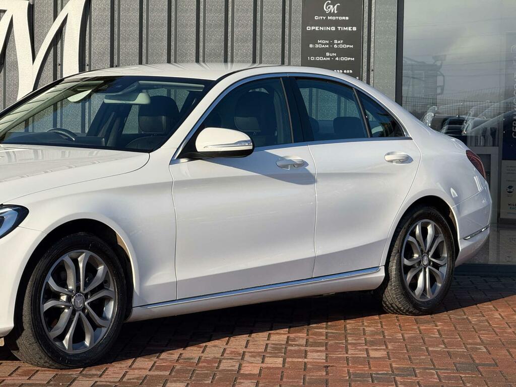 Mercedes-Benz C Class 2.1 C220 Bluetec Sport Euro 6 Ss White