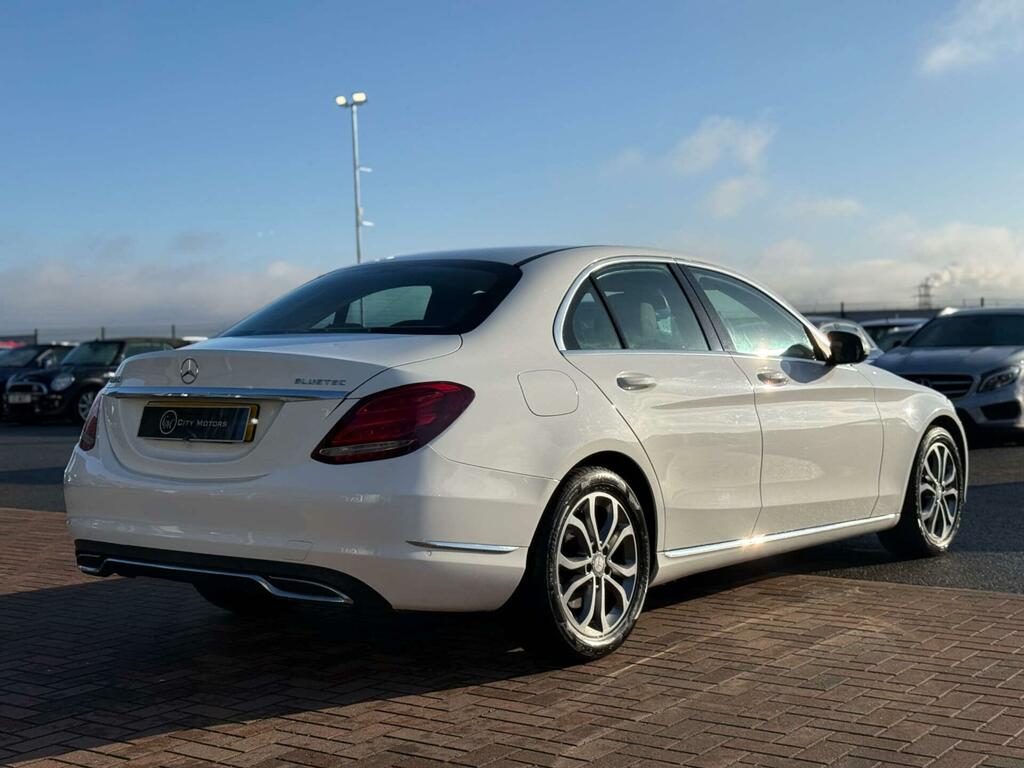 Mercedes-Benz C Class 2.1 C220 Bluetec Sport Euro 6 Ss White #5
