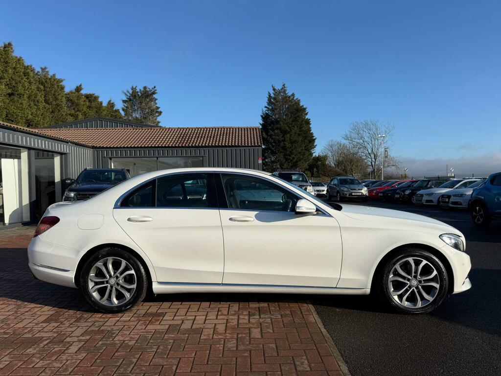 Mercedes-Benz C Class 2.1 C220 Bluetec Sport Euro 6 Ss White #4