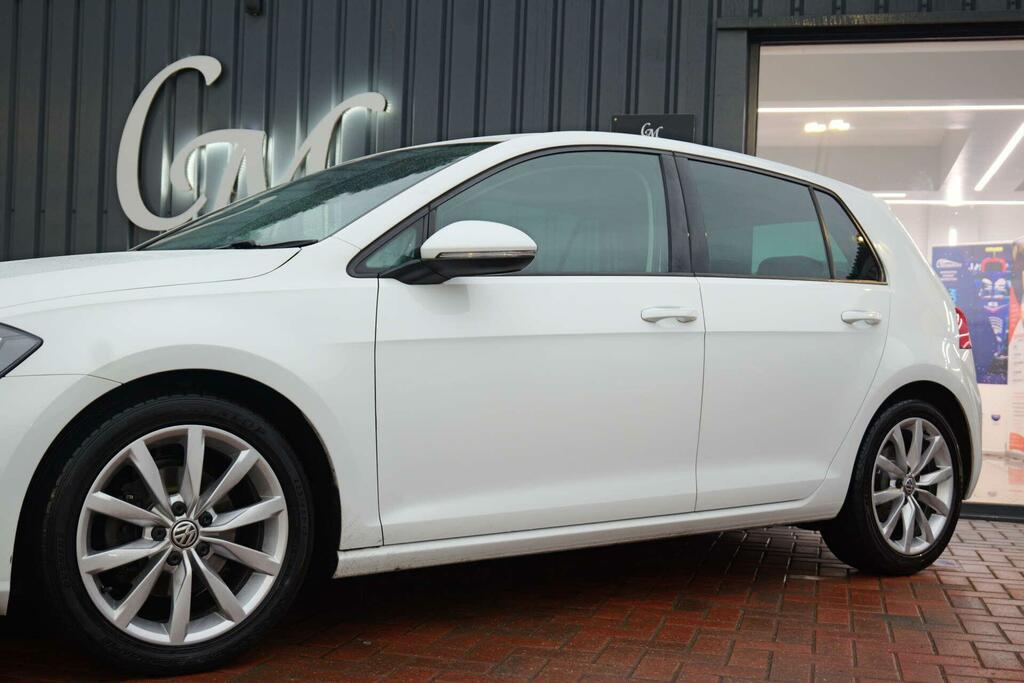 Volkswagen Golf 2.0 Tdi Bluemotion Tech Gt Dsg Euro 6 Ss White