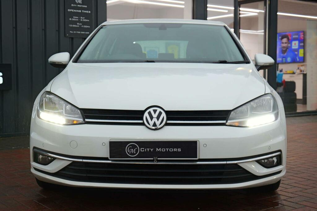 Volkswagen Golf 2.0 Tdi Bluemotion Tech Gt Dsg Euro 6 Ss White #2