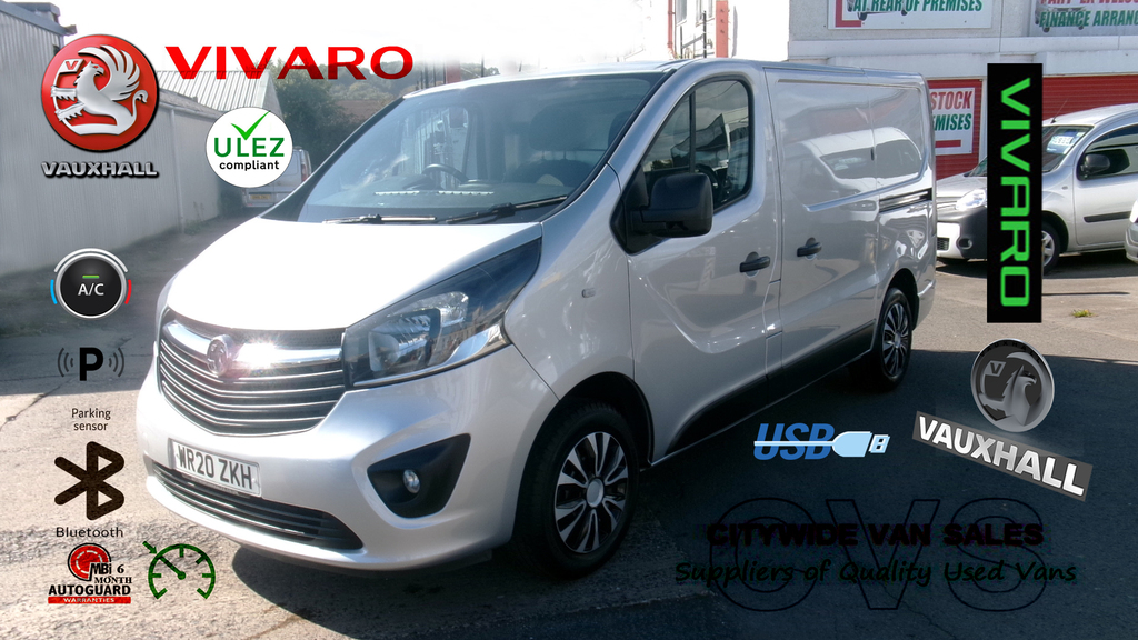 Vauxhall Vivaro Vauxhall Vivaro 2020 Silver
