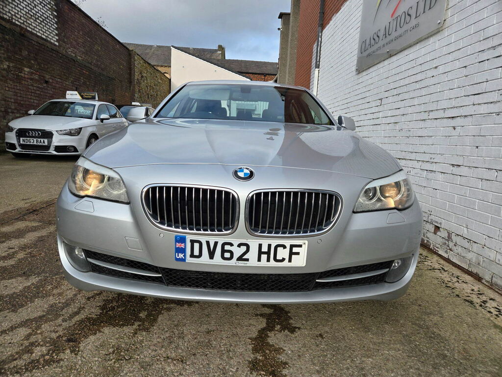 BMW 5 Series 2.0 520D Se Euro 5 Ss DV62HCF Silver #2