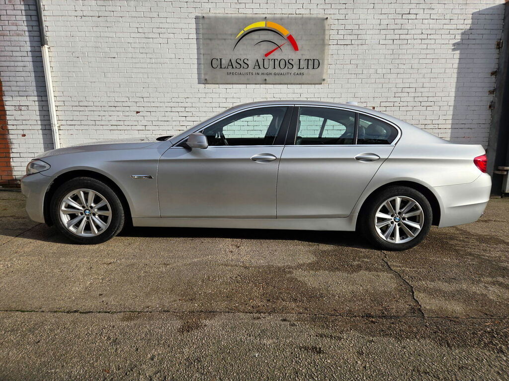 BMW 5 Series 2.0 520D Se Euro 5 Ss DV62HCF Silver #6