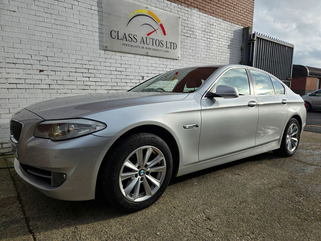 BMW 5 Series 2.0 520D Se Euro 5 Ss DV62HCF Silver #3
