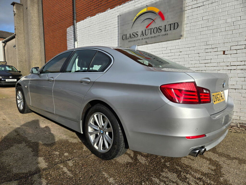 BMW 5 Series 2.0 520D Se Euro 5 Ss DV62HCF Silver #4