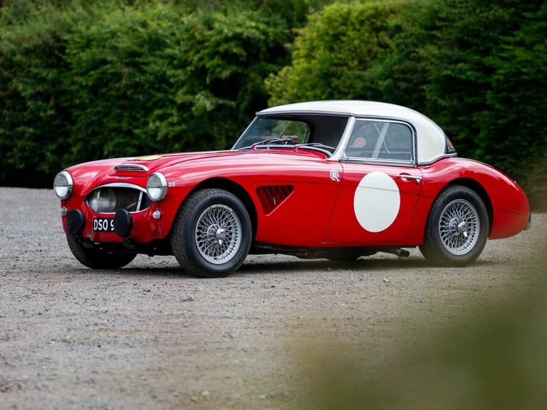 Austin-Healey All Models Convertible Red