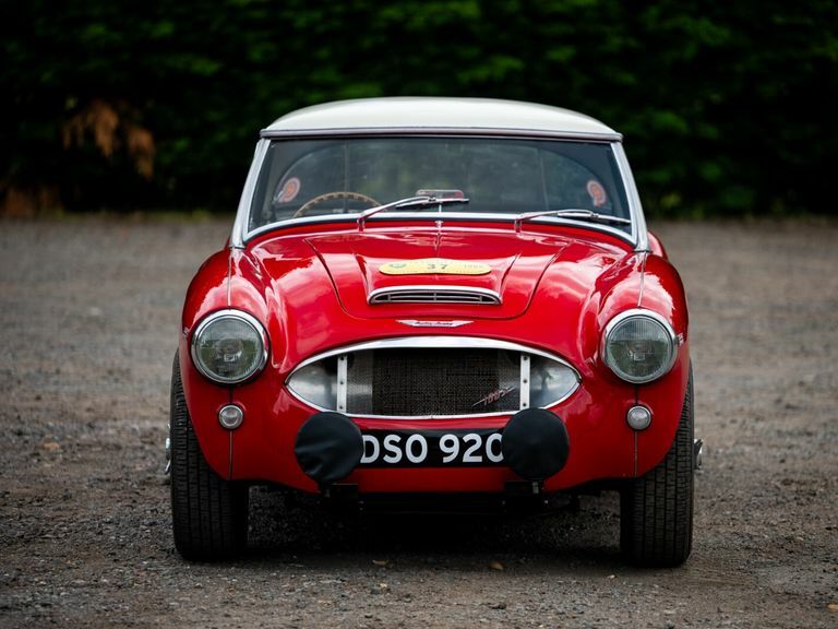 Austin-Healey All Models Convertible Red #4
