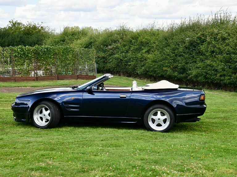 Aston Martin Virage Convertible Blue #4