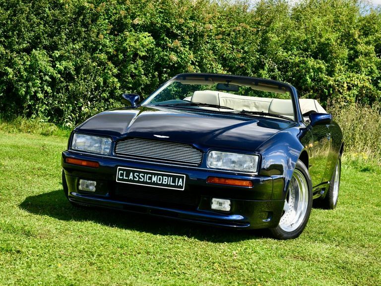 Aston Martin Virage Convertible Blue #3