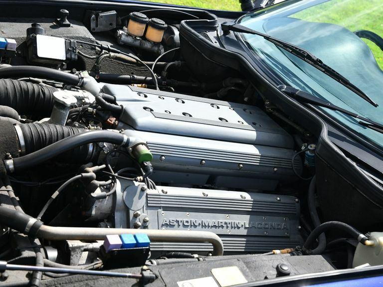 Aston Martin Virage Convertible Blue #5
