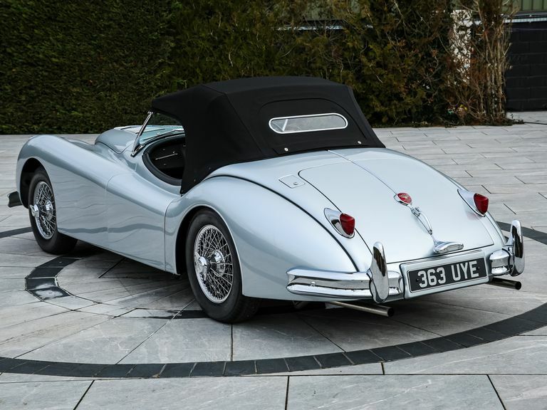 Jaguar XK Roadster Silver #5