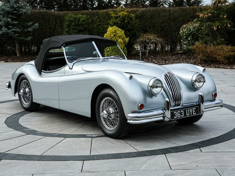 Jaguar XK Roadster Silver #3