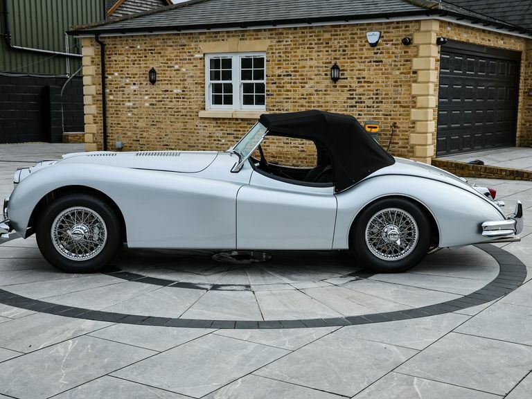 Jaguar XK Roadster Silver #2