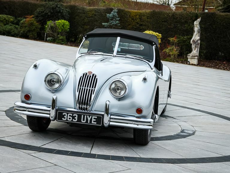 Jaguar XK Roadster Silver #6