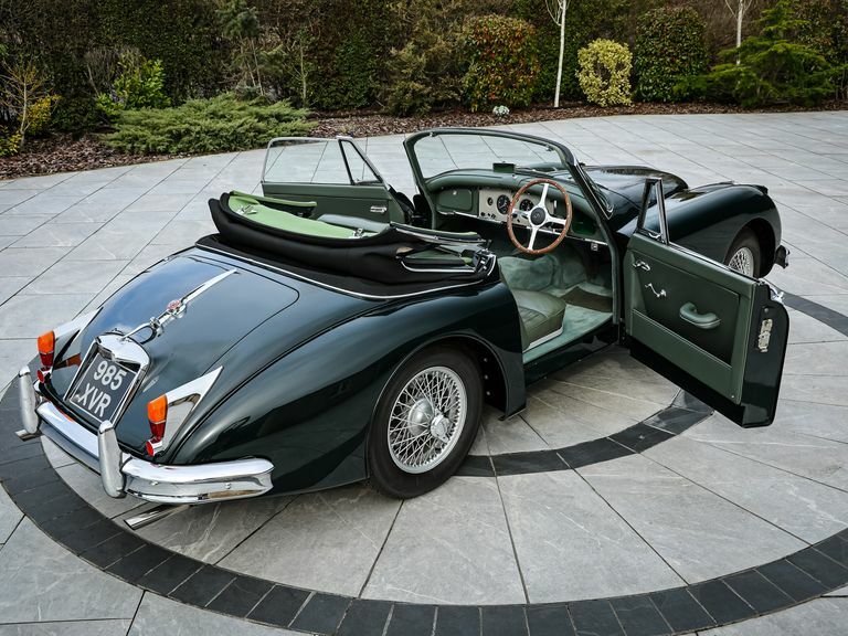 Jaguar XK Convertible Green #3