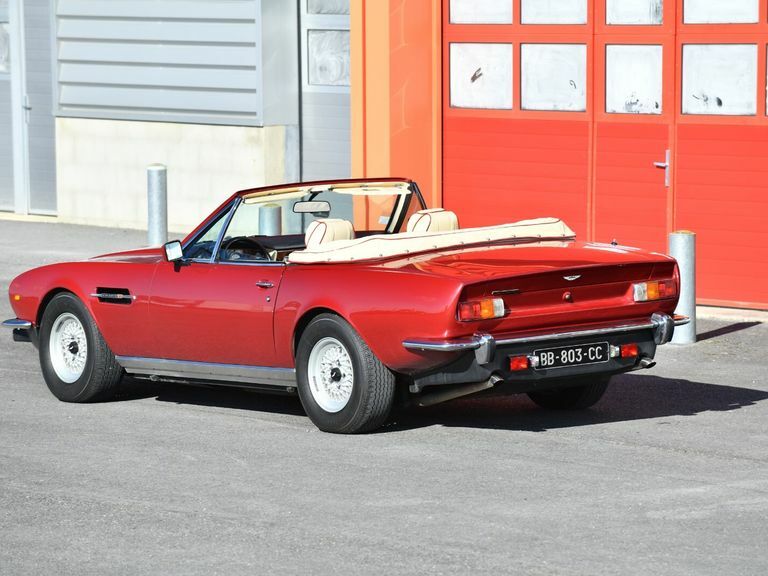 Aston Martin V8 Volante Red #5