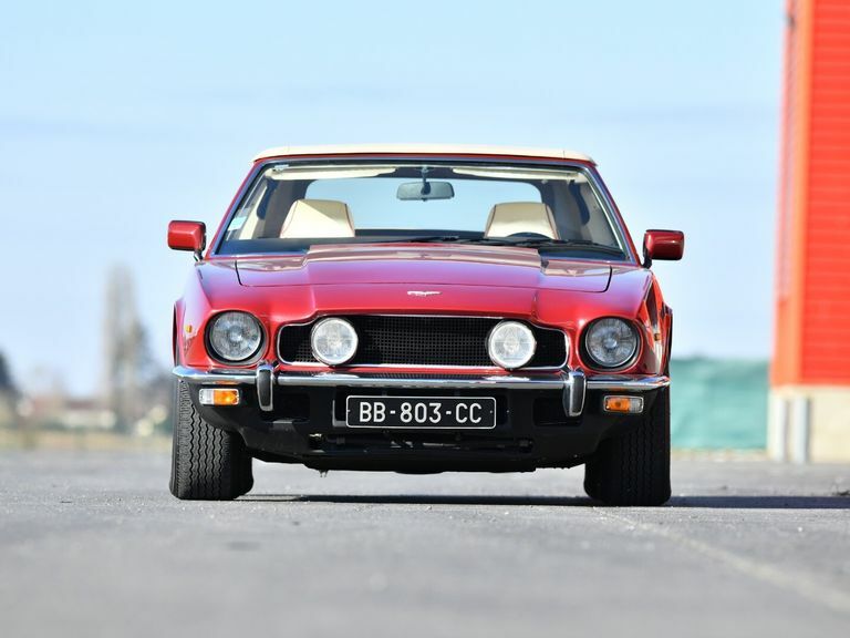 Aston Martin V8 Volante Red #4