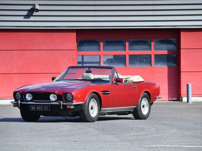 Aston Martin V8 Volante Red #2