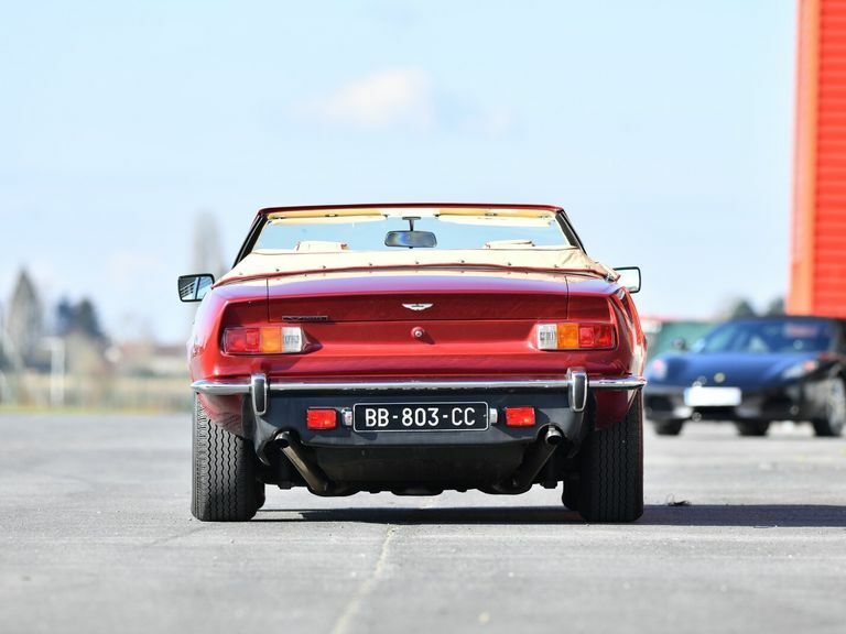 Aston Martin V8 Volante Red #6
